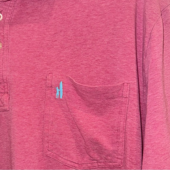 Johnnie-O Hangout Polo Heathered 2.0 Berry XXL featured in Golf Digest Pristine - Picture 10 of 10
